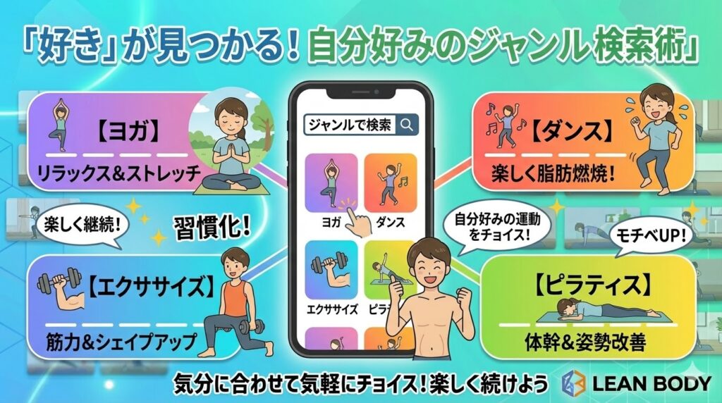 ジャンルで検索する