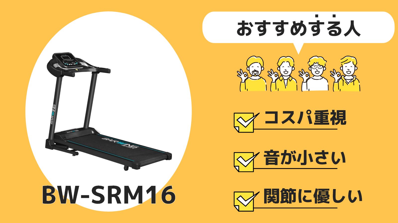 BW-SRM16をおすすめする人