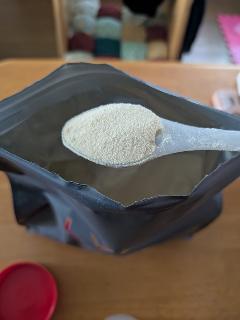 リフトプロテインバナナ味の粉