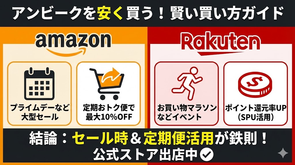 セールで安く買う方法は?Amazonがお得?
