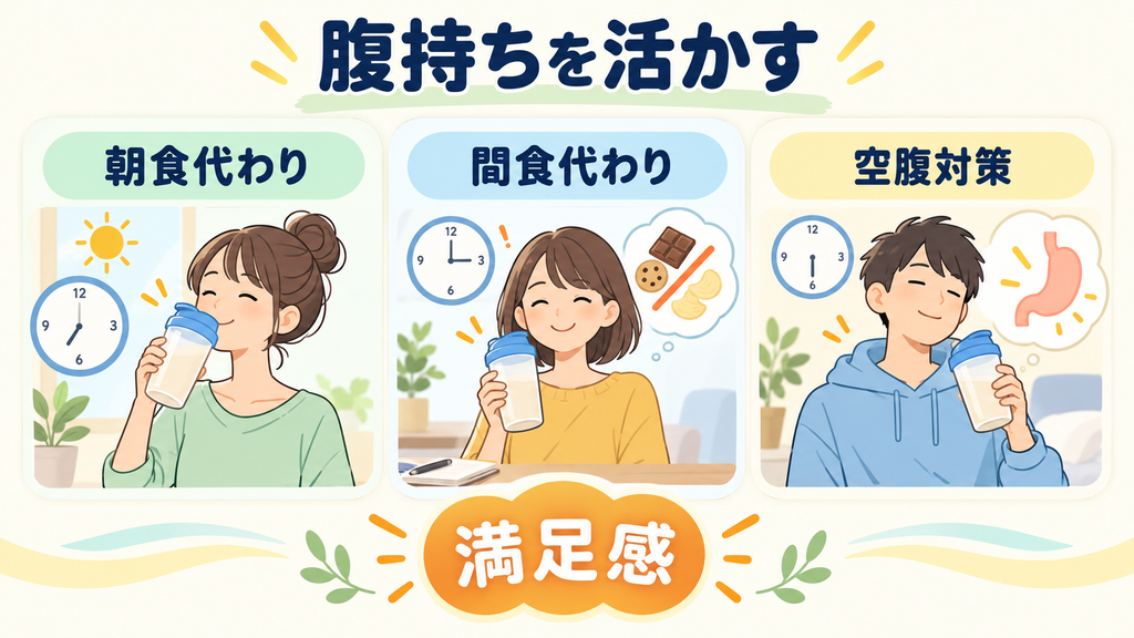 腹持ちが良くダイエット中の間食や置き換えにぴったり